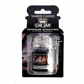 YANKEE CANDLE Car Jar Ultimate - gelová vůně do auta Black Coconut