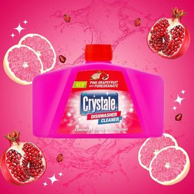 CRYSTALE Čistič myčky Pink Grapefruit & Pomegranate 250 ml