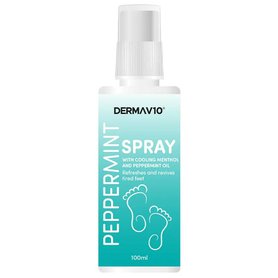 DERMA V10 Peprmintový sprej na nohy 100 ml