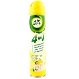AIR WICK osvěžovač vzduchu 4v1 Lemon & Ginseng 240 ml