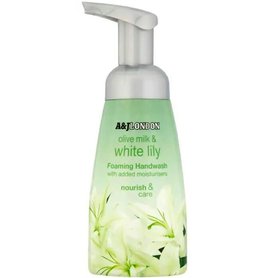 A&J LONDON Pěnové mýdlo na ruce Olive milk & White lily 275 ml