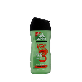 ADIDAS Pánský sprchový gel a šampón Active Start 250 ml