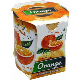 ADMIT VERONA Svíčka ve skle Orange 90 g