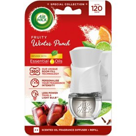 AIR WICK Elektrický osvěžovač vzduchu + náplň Fruity Winter Punch 19 ml