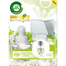 AIR WICK Elektrický osvěžovač vzduchu + náplň White Flowers 19 ml
