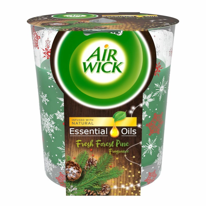 AIR WICK Svíčka ve skle Fresh Forest pine 105g