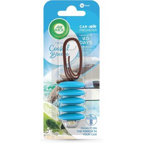 AIR WICK Závěsná vůně do auta Coastal breeze 9,8 g