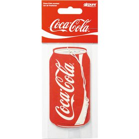AIRPURE Papírová vůně do auta Coca Cola plechovka