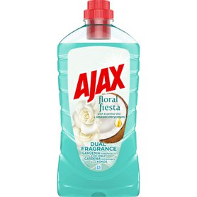 AJAX dual fragrance Čistící prostředek na podlahy Gardenia & Coconut 1l