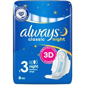 ALWAYS Vložky Classic Night 8 ks