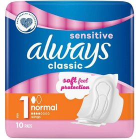 ALWAYS Vložky classic Sensitive Normal 10 ks