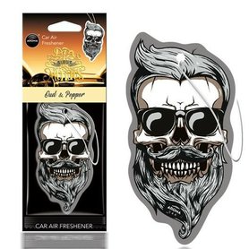 AROMA Papírová visačka Dia de los muertos - Oud & Pepper skull