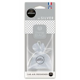 AROMA Prestige bag Vonný pytlíček do auta Silver 20g