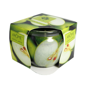 AROME svíčka ve skle Green Apple 85 g