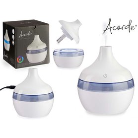 ARTE Acorde Aroma difuzér zvlhčovač vzduchu s led osvětlením - bílý 300 ml
