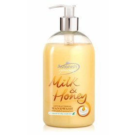 ASTONISH Antibakteriální tekuté mýdlo Milk & Honey  500 ml