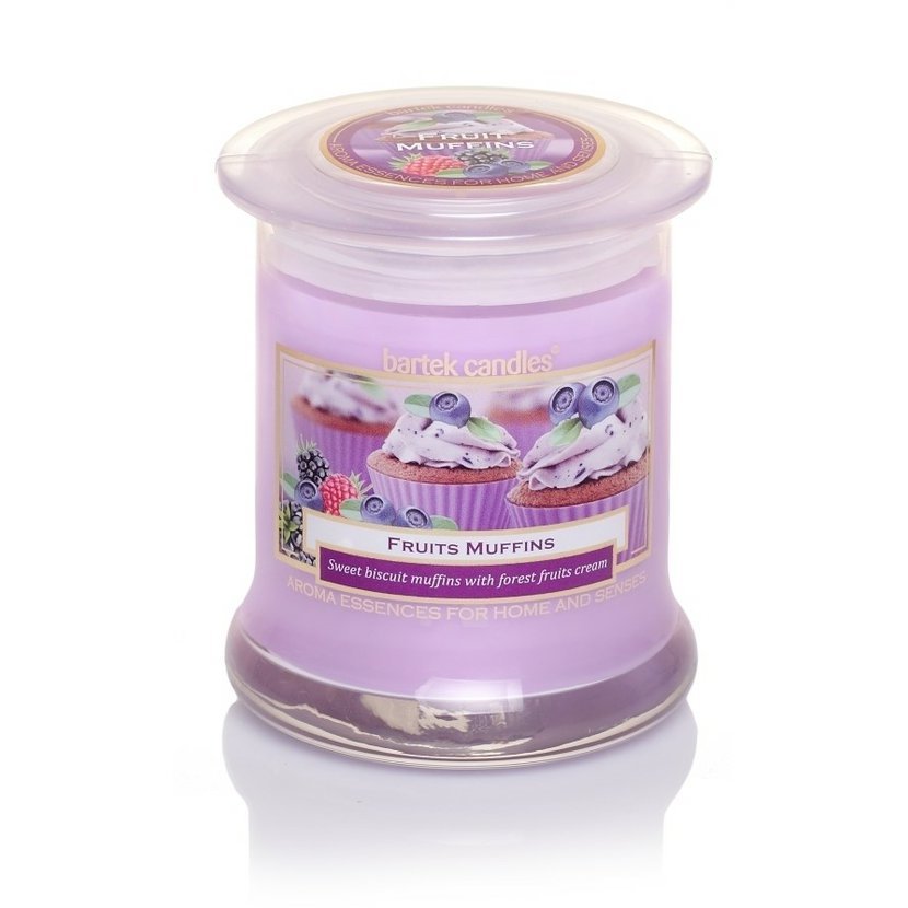 BARTEK CANDLES svíčka ve skle Fruit Muffins Forest 260 g