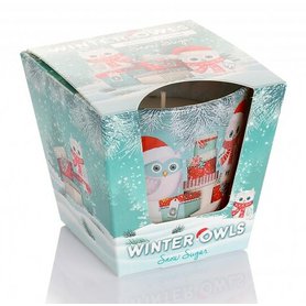 BARTEK CANDLES svíčka ve skle Winter Owls 115 g