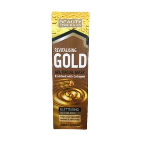 BEAUTY FORMULAS Gold zlatá gelová maska na obličej 100 ml