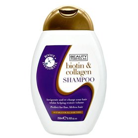 BEAUTY FORMULAS Šampon Biotin & Collagen 250 ml