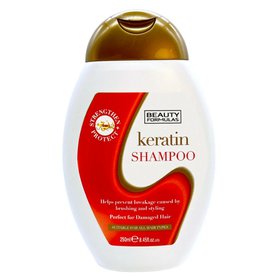 BEAUTY FORMULAS Šampon Keratin 250 ml