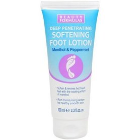 BEAUTY FORMULAS Zjemňující balzám na nohy Softening foot lotion 100 ml