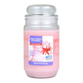 BETTER HOMES svíčka ve skle Marshmallow Candy Cane 510 g