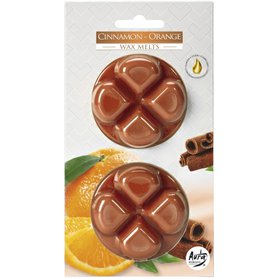 BISPOL voskové náplně Cinnamon - Orange 2x20 g