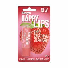 BLISTEX Happy Lips Balzám na rty Strawberry 3,7 g