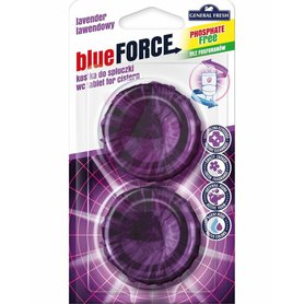 GENERAL FRESH blue force Tablety do WC splachovače Lavender 2x40g