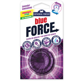 GENERAL FRESH blue force Tableta do WC splachovače Lavender 40g