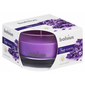 BOLSIUS true scents Svíčka ve skle - malá Lavender 50x80 mm