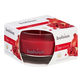 BOLSIUS true scents Svíčka ve skle - malá Pomegranate 50x80 mm