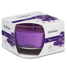 BOLSIUS true scents Svíčka ve skle - střední Lavender 63x90 mm