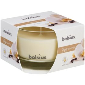 BOLSIUS true scents Svíčka ve skle - střední Vanilla 63x90 mm
