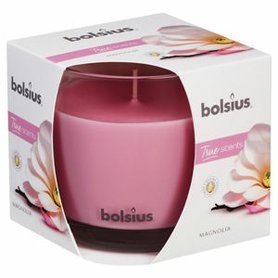 BOLSIUS true scents Svíčka ve skle - velká Magnolia 95x95 mm