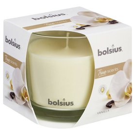 BOLSIUS true scents Svíčka ve skle - velká Vanilla 95x95 mm