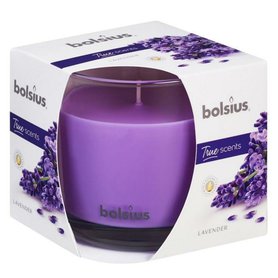 BOLSIUS true scents Svíčka ve skle - velká Lavender 95x95 mm