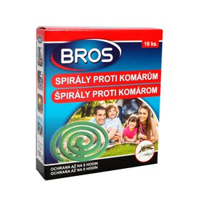 BROS Spirály proti komárům 10 ks