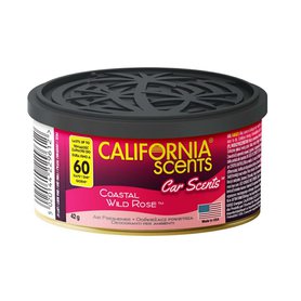 CALIFORNIA SCENTS car Vůně do auta v plechovce Coastal Wild Rose 42 g