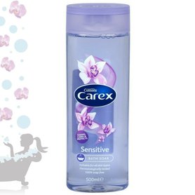 CAREX Sensitive Pěna do koupele pro citlivou pokožku 500 ml