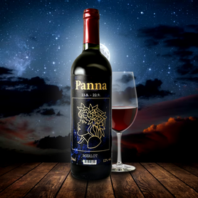 Merlot červené suché víno Znamení - Panna 750 ml 12%