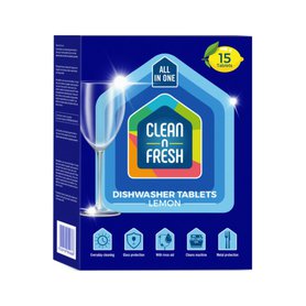 Clean & Fresh Tablety do myčky Lemon 15 ks