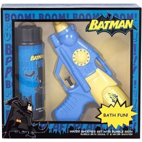 DC COMICS BATMAN Dětská dárková sada - pěna + stříkací pistole
