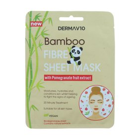 DERMA V10 Textilní pleťová maska Bamboo