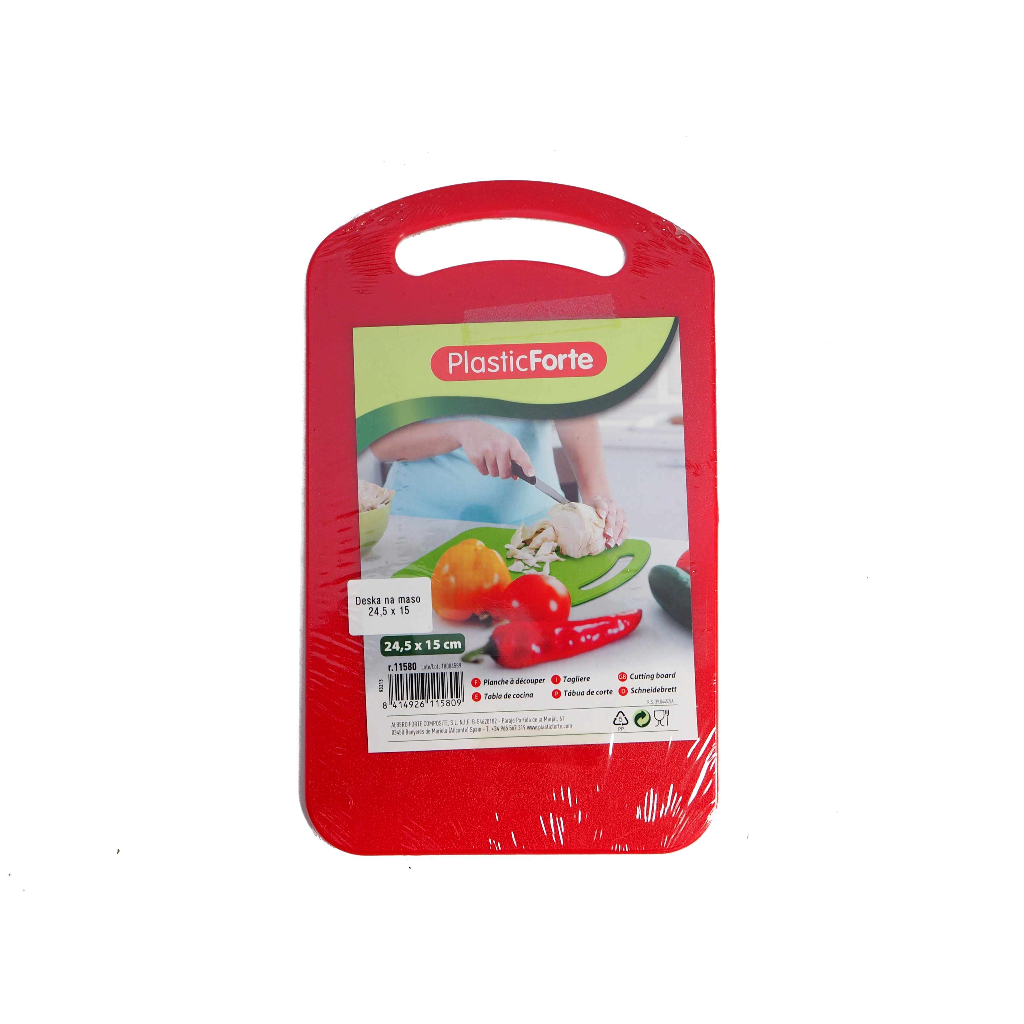 Plastic Forte Male Prkenko Ruznych Barev 24 5x15 Cm