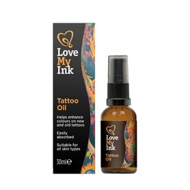 LOVE MY INK Olejíček pro péči o tetování 30 ml