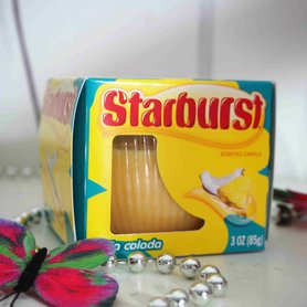 STARBURST svíčka ve skle Piña Colada 85 g