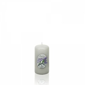 BARTEK CANDLES svíčka Válec 50x100 mm Lavender Kiss - Šedivá