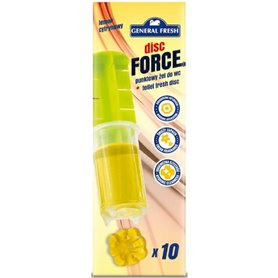 GENERAL FRESH disc force Bodový WC blok Lemon 60 ml